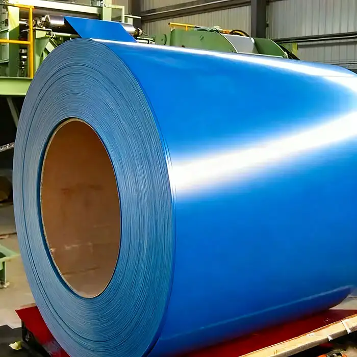 prepainted color coated zinc aluminum magnesium coated steel coil /corrugated roofing sheet metal