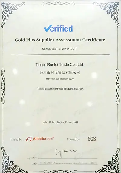 2022-Gold-Plus-Supplier-Assessment-Certificate