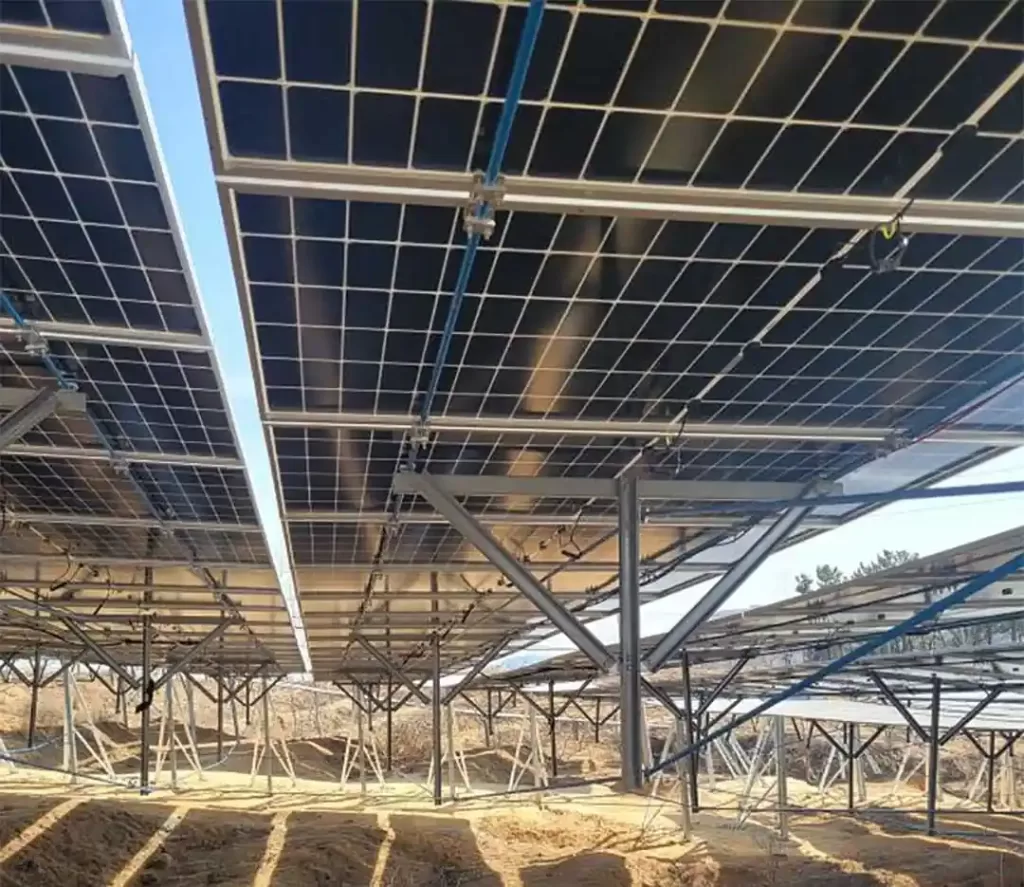 the advantages of zam brackets for mountain top solar power generation2