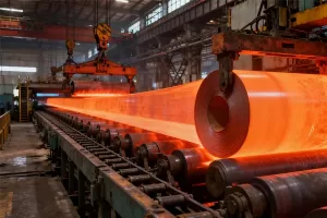 from sheet to structure hot rolled steel as the backbone of industrial fabrication banner