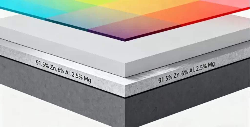 what is 150g prepainted color coated zinc aluminum magnesium steel coil and why is it a game changer