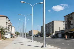 street light pole steel material alternatives gi vs zam banner