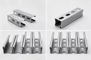 U-profile PV solar mounting bracket for ground-mounted solar installation system banner