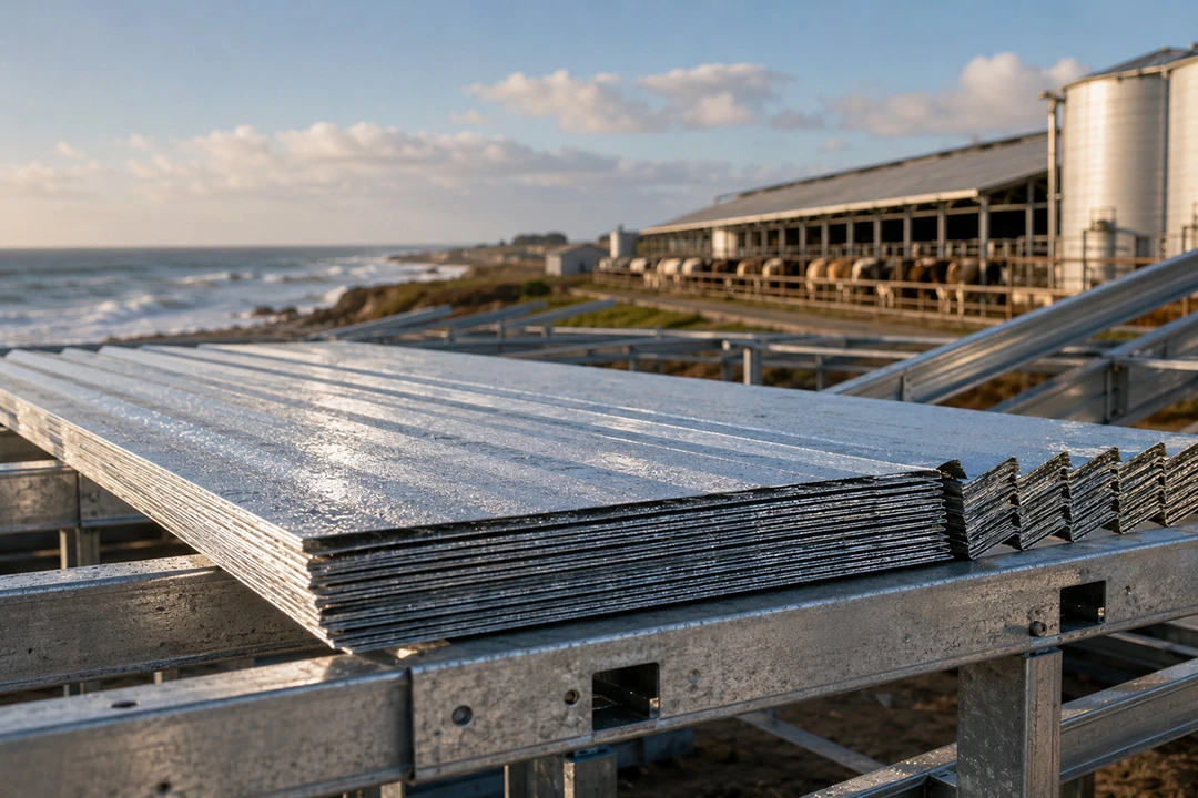 zam steel coastal ammonia corrosion resistant roofing